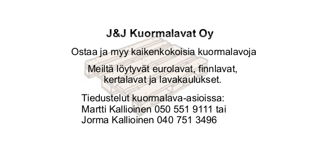 J&J Kuormalavat Oy